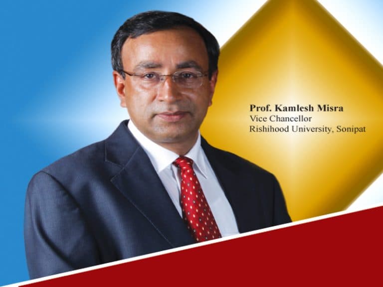 Covid-19 Impact on Higher Education: "Prof. Kamlesh Misra Vice Chancellor Rishihood University, Sonipat"