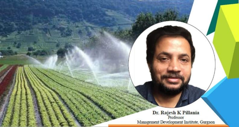 Nudging Strategy for Water Management: "Dr. Rajesh K. Pillania Professor of Strategy, MDI, Gurgaon"