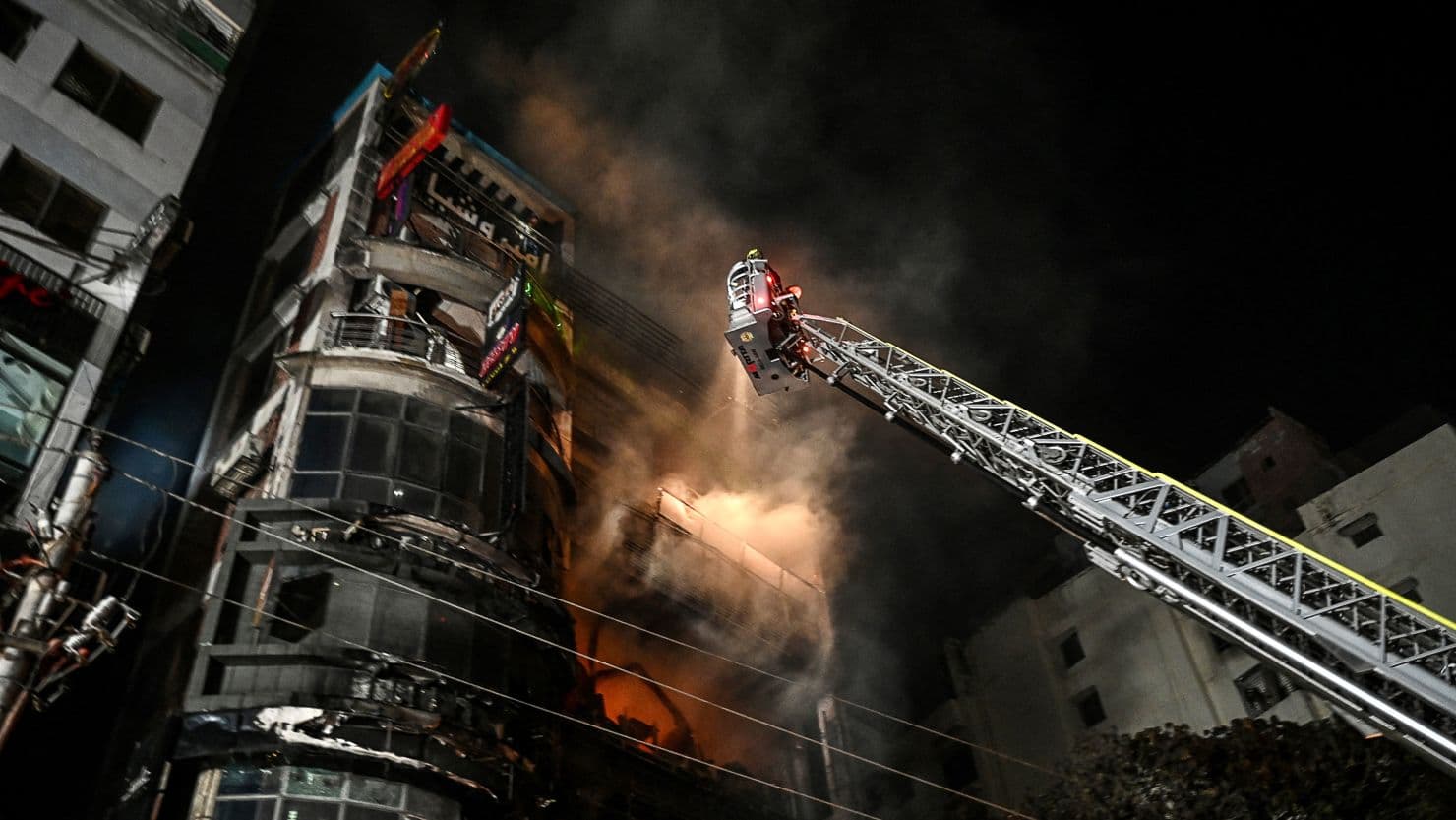 Dhaka fire: At least 46 people killed in fire that engulfed seven-storey commercial building