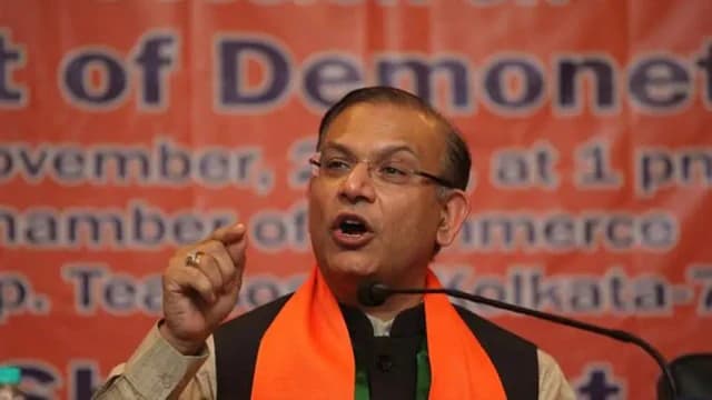 Jayant Sinha, a former union minister, said he wants to focus his efforts on "combating global climate change in Bharat and around the world". (File)