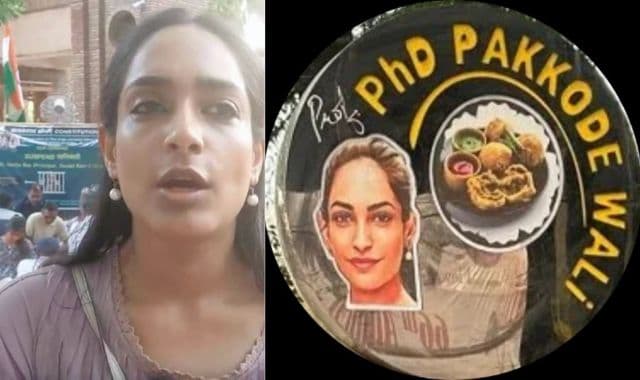 PhD Pakkodewali: Former DU ad-hoc professor alleges caste discrimination; sells ‘pakkoda’ in protest