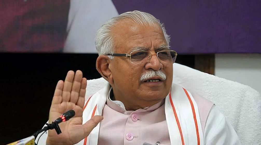 Haryana's Chief Minister Manohar Lal Khattar