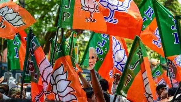 Representational Image: Bhartiya Janta Party Flags