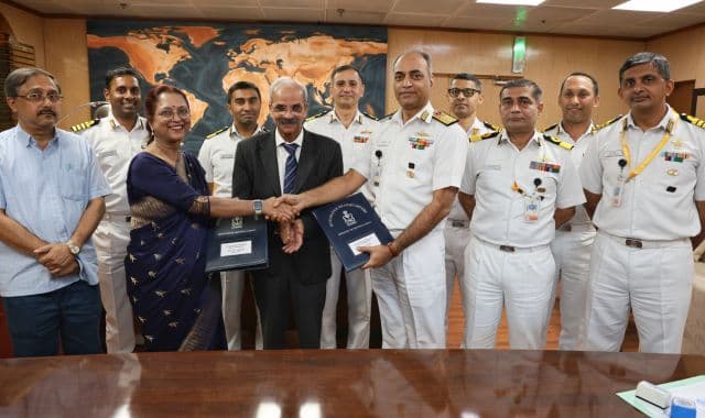 IIT-KGP, Navy to promote tech development under new MoU