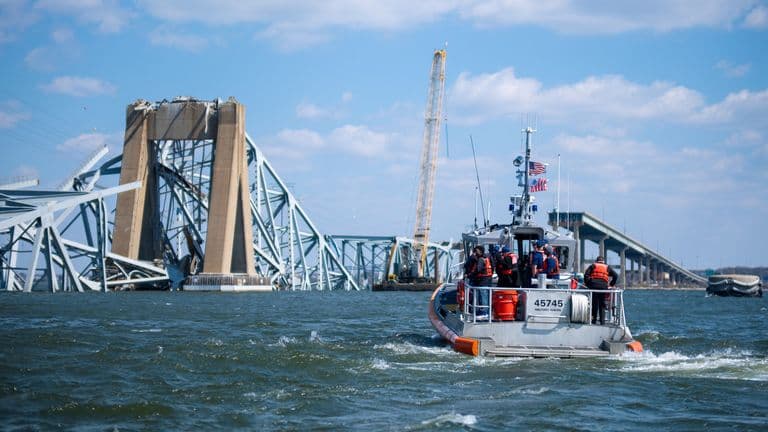 Baltimore bridge collapse: Crew of cargo ship to remain on board until investigation is complete