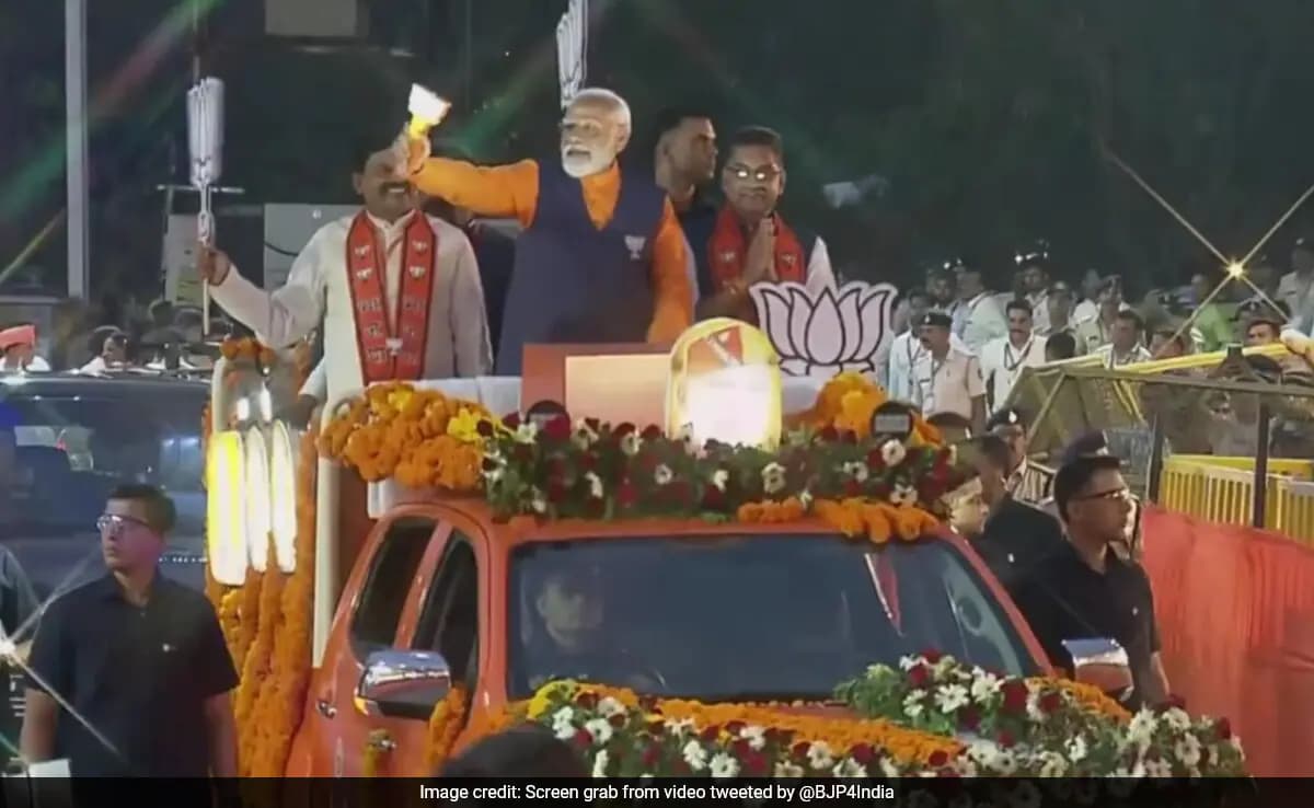 Image Credit: Screen Grab from the video tweeted by BJP4India