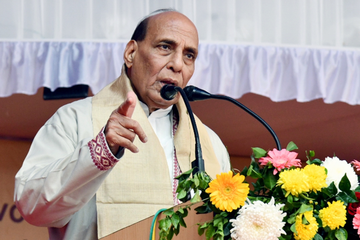 Image: Defence Minister Rajnath Singh