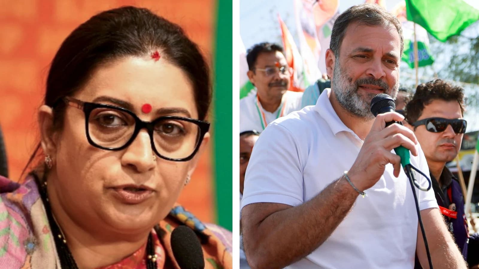 Smriti Irani Claims Rahul Gandhi Secured PFI Backing for Wayanad LS Candidacy