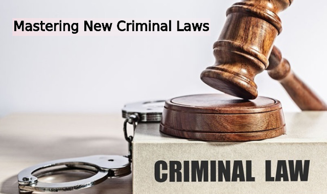 Mastering New Criminal Laws: A Comprehensive Course for Legal Professional