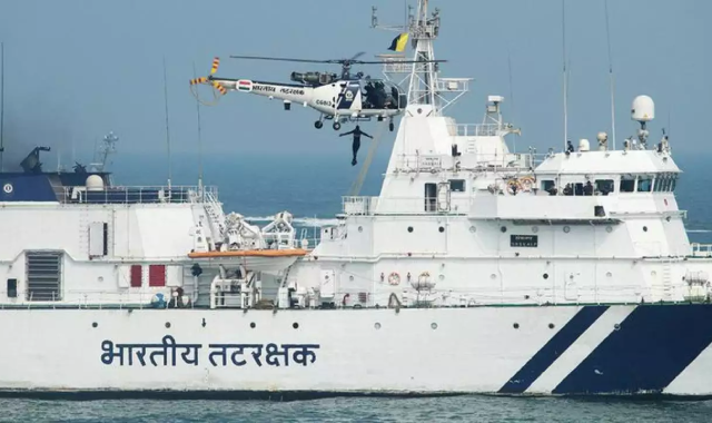 Indian Coast Guard's PCV Samudra Paheredar Bolsters India-ASEAN Ties with Port Call in Brunei