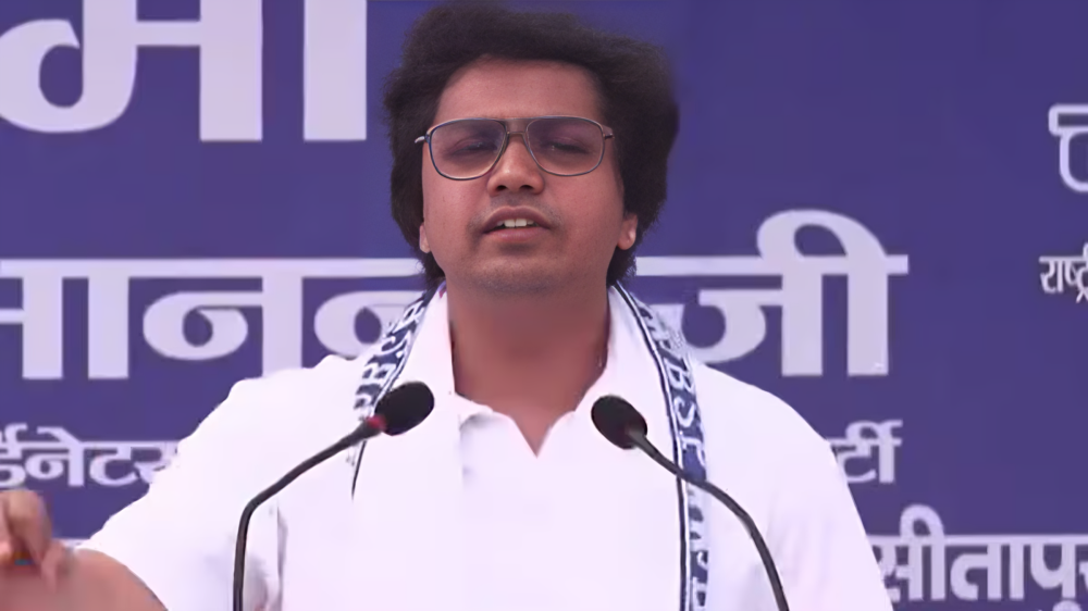 Akash Anand, the national coordinator of BSP