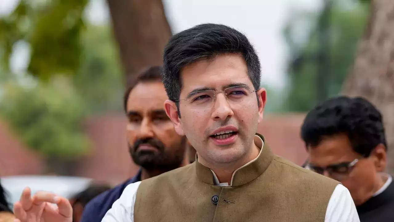 Raghav Chadha In UK For Surgery, Could've Lost Eyesight: AAP minister