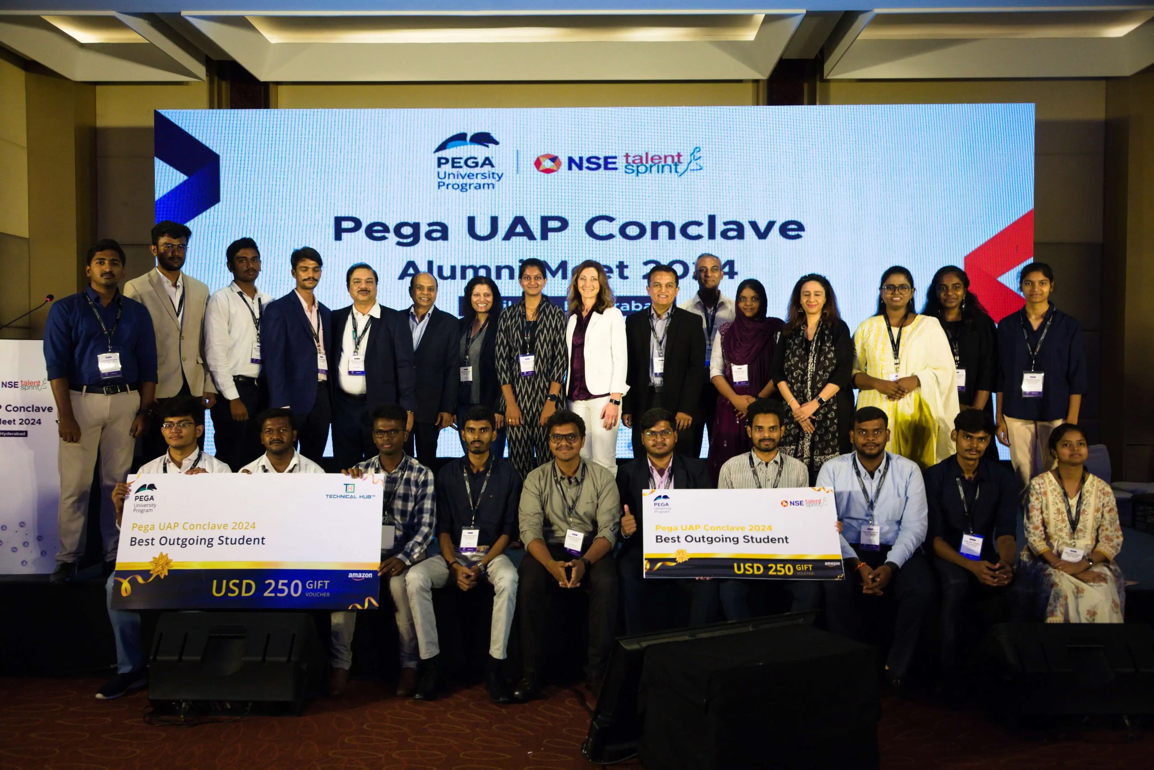 Pegasystems and TalentSprint Celebrate Top Talent at their Pega University Program Conclave 2024