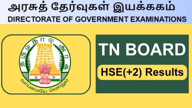 Tamil Nadu HSE (+2) 2024 results declared, overall pass percentage at 94.56% 
