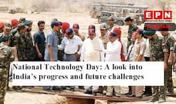 Former Prime Minister Atal Bihari Vajpayee and Former President Dr APJ Abdul Kalam visited Pokhran Range after the successful mission of Nuclear Test. (Image Credit: @IndusLens/Twitter/X)