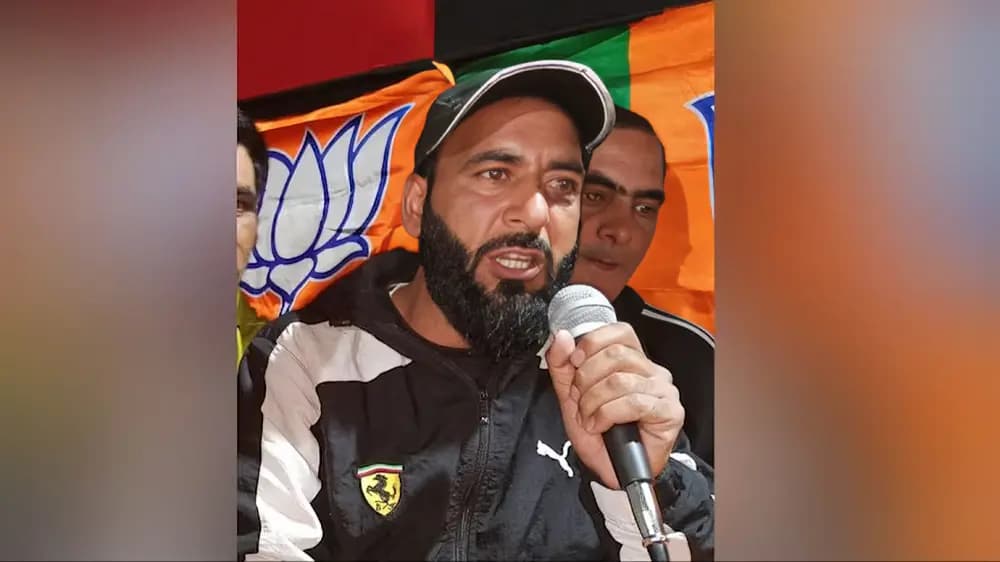 Former BJP sarpanch Aijaz Sheikh was killed by terrorists on Saturday evening. (Image: X)