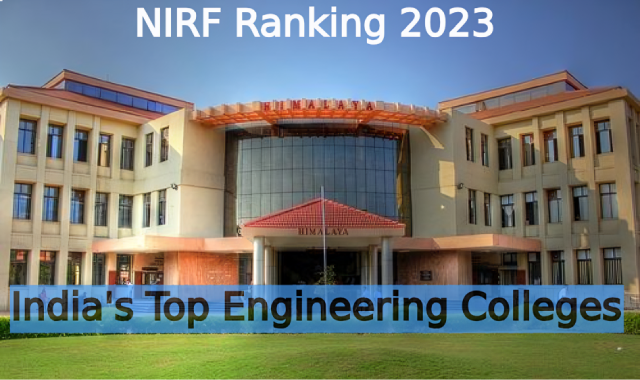 NIRF Rankings 2023 for Engineering colleges