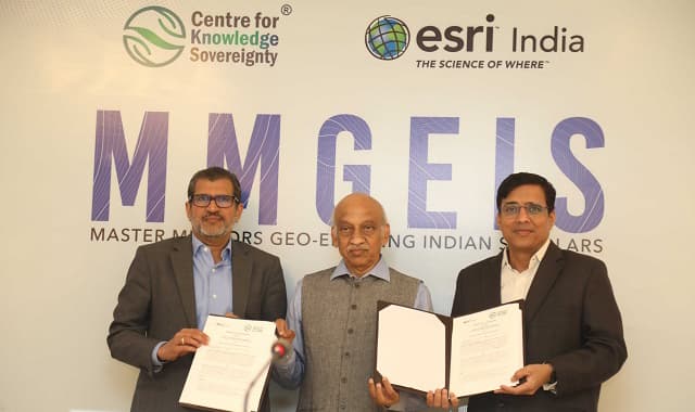 CKS and Esri India Launches MMGEIS Program