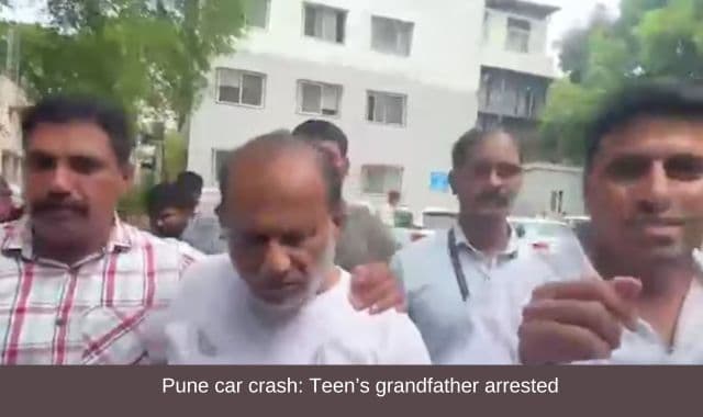 Grandfather of the teen involved in Pune Porsche crash arrested.