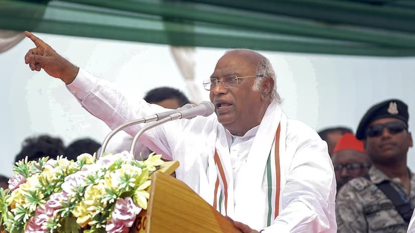 Congress President Mallikarjun Kharge 