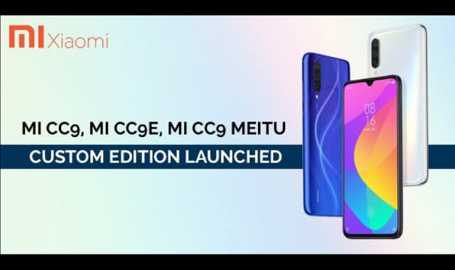 xiaomi mi cc9 and cc9e