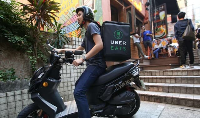 Uber Eats in small town of india