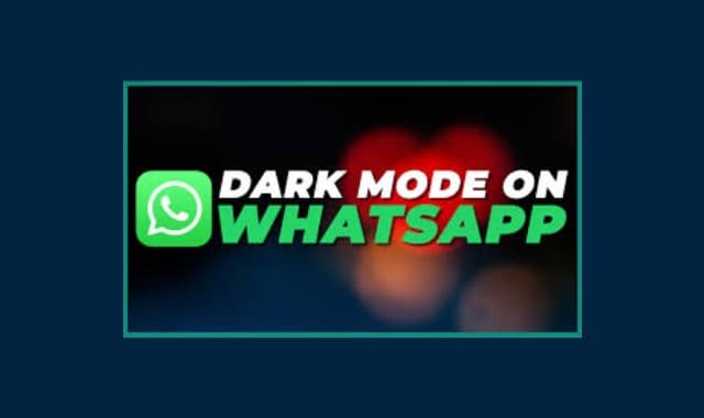 WhatsApp Web Dark Mode