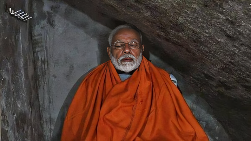 Earlier, Prime Minister Narendra Modi visited Rudra meditation cave.