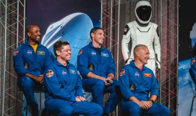 SpaceX Crew Dragon capsule launch