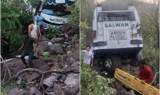 Pilgrims bus falls into gorge in J&K's Reasi after it came under terror attack