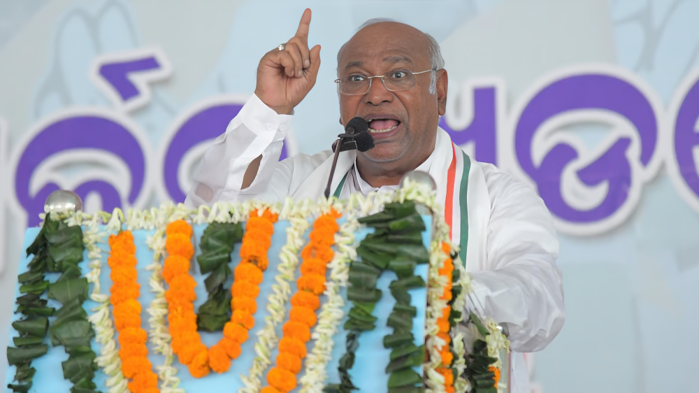 Congress President Mallikarjun Kharge