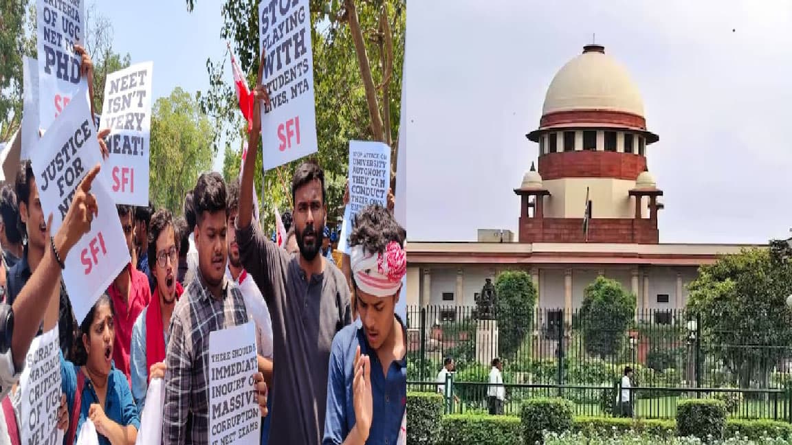 Students protesting and Supreme Court of India