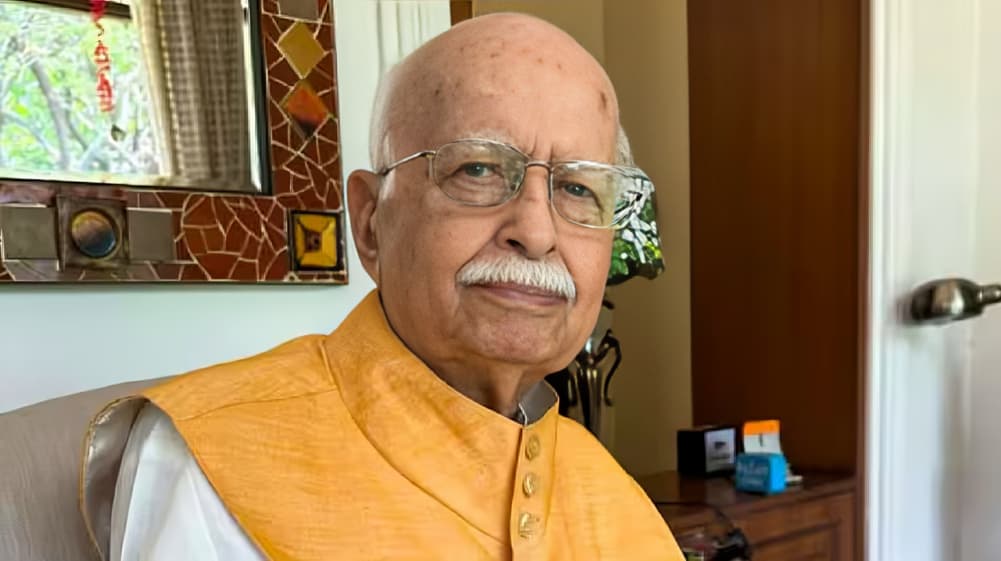 Veteran BJP leader L K Advani