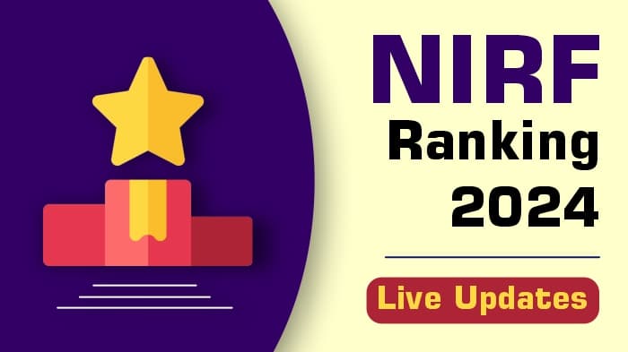 NIRF Ranking 2024 Live