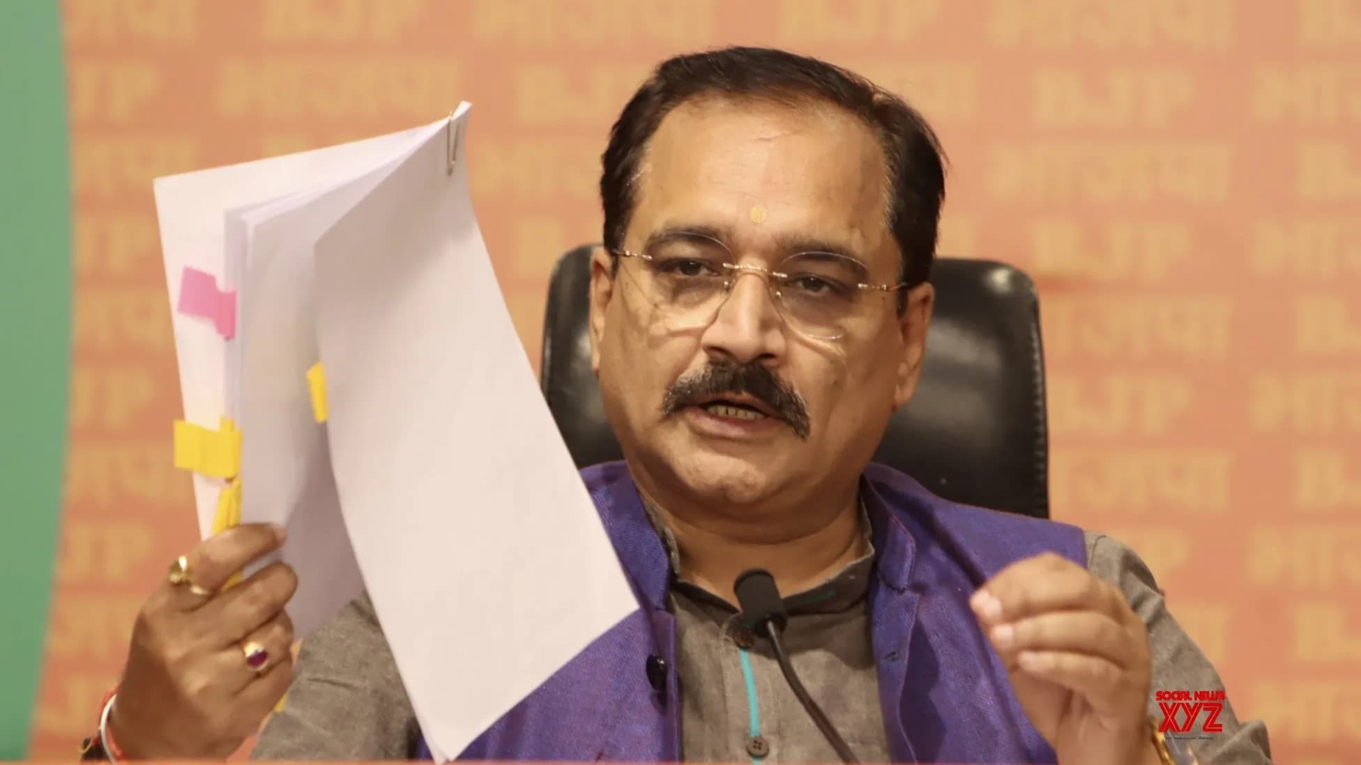 Delhi BJP president, Virendra Sachdeva