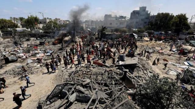 Israel attacks Khan Younis in Gaza