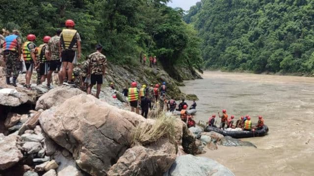 Nepal twin bus accident