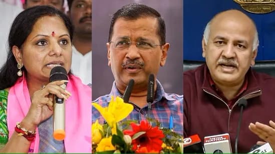 Delhi excise scam saga: Court extends judicial custody of Delhi CM Kejriwal, Manish Sisodia, BRS leader K Kavitha 