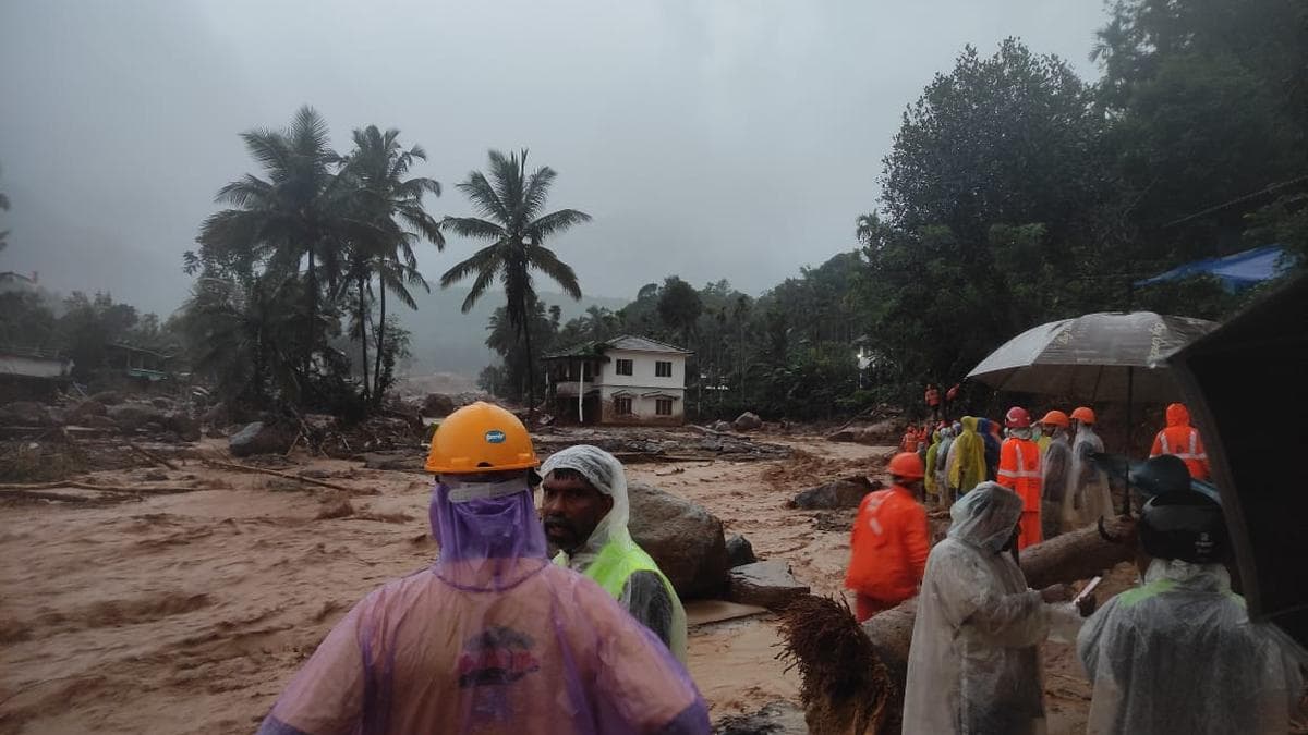 landslides in Kerala