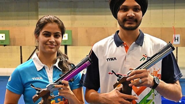 Second medal for India at Paris Olympics as Manu Bhaker-Sarabjot Singh win Bronze