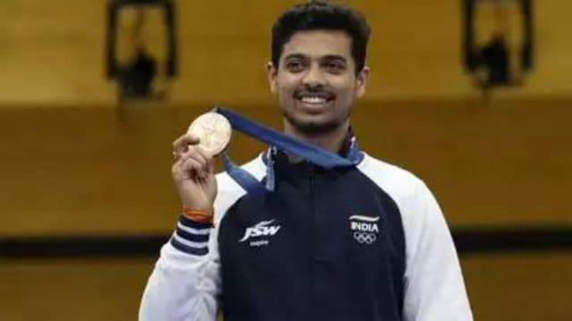 India clinches third medal at Olympics as shooter Swapnil Kusale wins bronze in 50m rifle 3 positions 