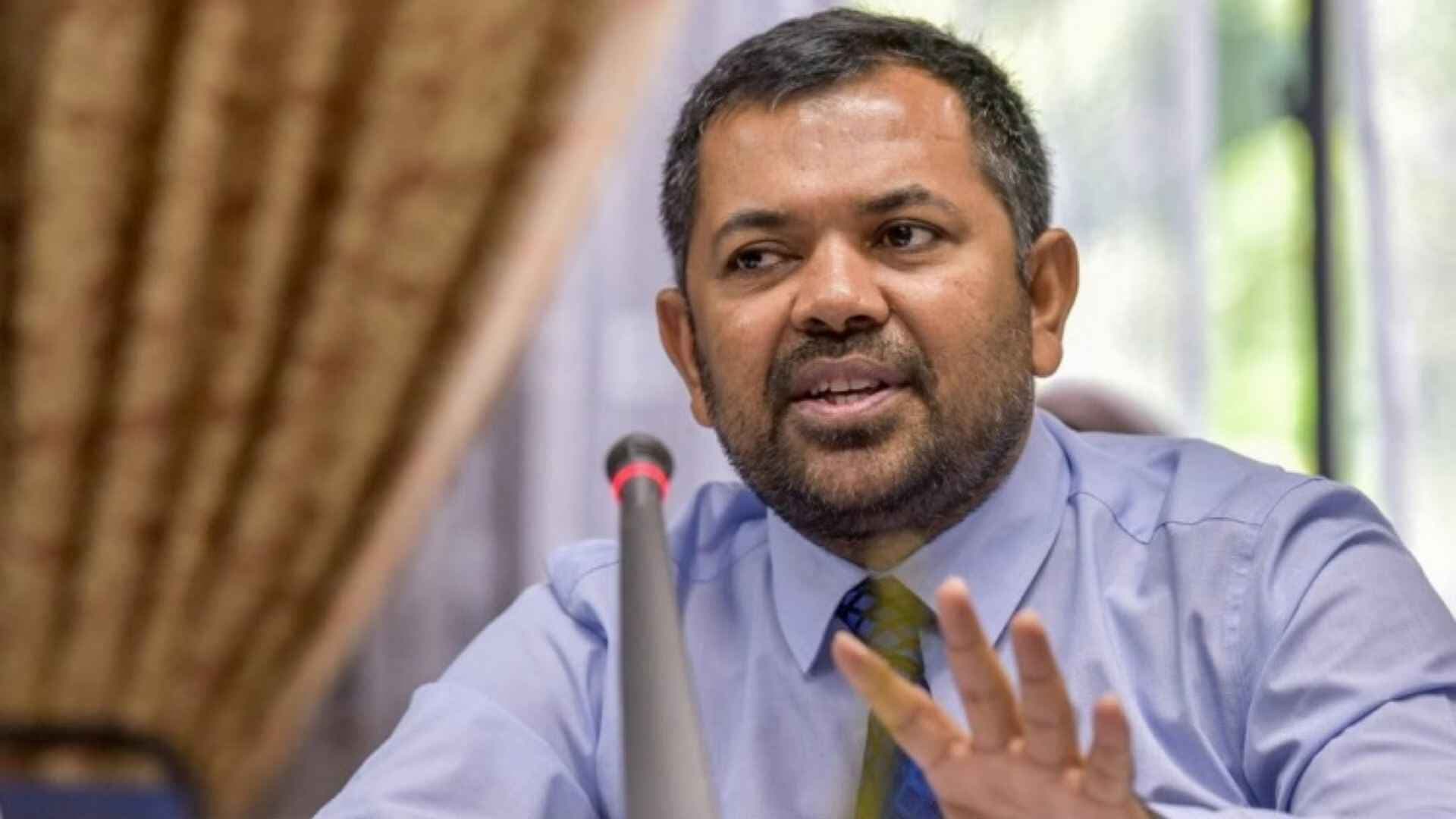 Moosa Zameer, Foreign minister of the Maldives