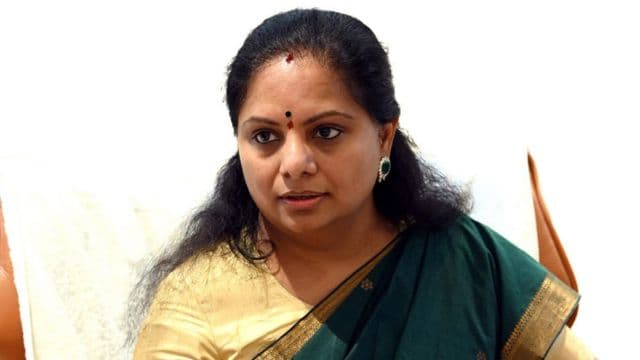 BRS leader K Kavitha