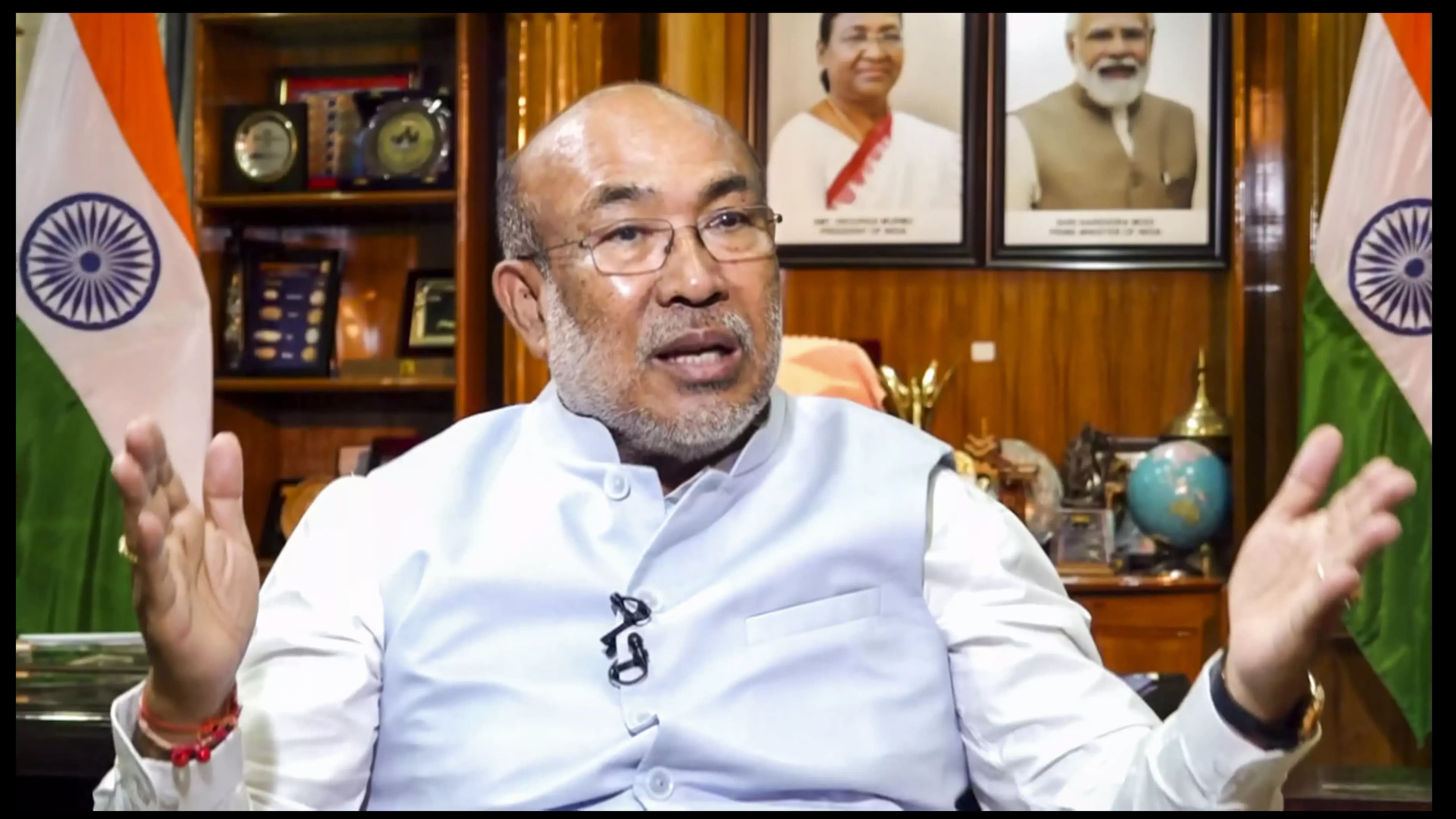 Manipur Chief Minister N Biren Singh