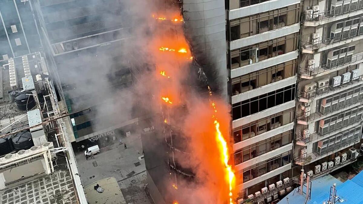 Times Tower fire