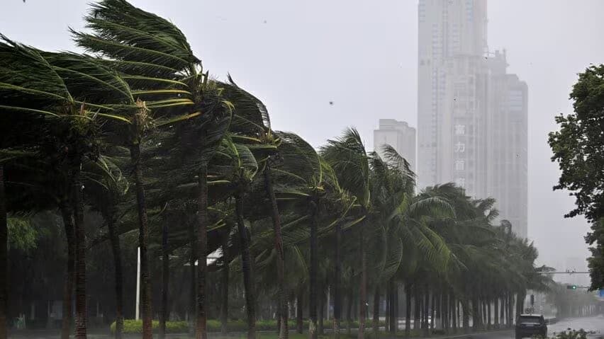 Typhoon Yagi hits China