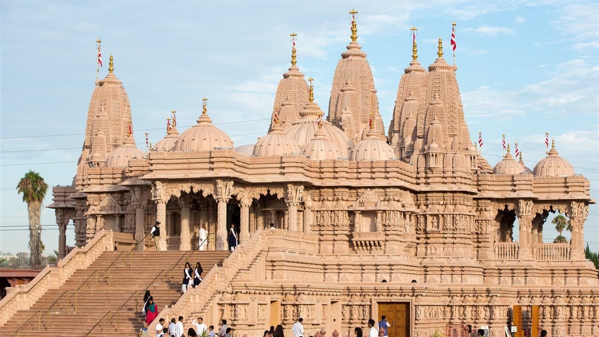 Vandals target BAPS temple in California with derogatory graffiti, second such incident within one month