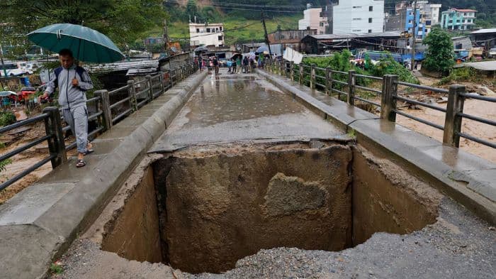 Nepal landslides