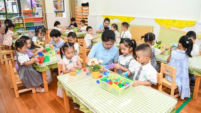 China faces kindergarten closures amid declining birth rates, transforming into senior care centers