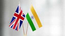 India-UK flags